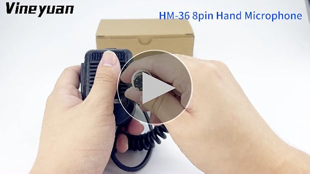 Amazon | HM-36 アイコム用8ピンハンドマイク IC-28 IC-7200 IC-7600